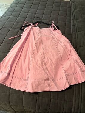 These Three Ellis Contrast Stitch Mini Dress